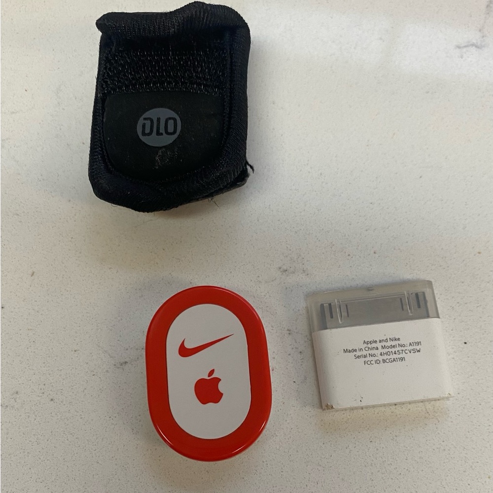 Nike + iPod sport kit. Wireless in-shoe sensor, wireless receiver
